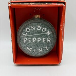 John Derian London Peppermint Ornament